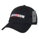 Rapid Dominance Freedom Relaxed Patriotic USA Flag Baseball Caps Hats-Serve The Flag 10 image