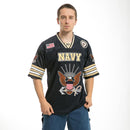 Rapid Dominance Military Football Jersey Navy Air Force Army Marines T Shirts-Serve The Flag 19 image