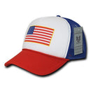 Rapid Dominance Patriotic USA Flag Classic Foam Mesh Trucker Caps Hats-Serve The Flag 18 image