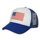 Rapid Dominance Patriotic USA Flag Classic Foam Mesh Trucker Caps Hats-Serve The Flag 20 image