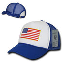 Rapid Dominance Patriotic USA Flag Classic Foam Mesh Trucker Caps Hats-Serve The Flag 8 image