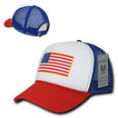 Rapid Dominance Patriotic USA Flag Classic Foam Mesh Trucker Caps Hats-Serve The Flag 7 image
