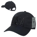 Rapid Dominance Relaxed 6 Panel Ripstop USA American Flag Dad Hats Caps-Serve The Flag 18 image