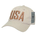 Rapid Dominance Relaxed 6 Panel Ripstop USA American Flag Dad Hats Caps-Serve The Flag 24 image