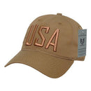 Rapid Dominance Relaxed 6 Panel Ripstop USA American Flag Dad Hats Caps-Serve The Flag 4 image