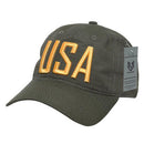 Rapid Dominance Relaxed 6 Panel Ripstop USA American Flag Dad Hats Caps-Serve The Flag 7 image