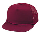 1 Dozen 5 Panel Trucker Baseball Cotton Mesh Braid Hats Caps Wholesale Bulk-Serve The Flag 3 image