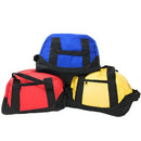 Casaba 12 inch Small Two Tone Duffle Travel Sport Gym Bags Carry-On Luggage-Serve The Flag 16 image