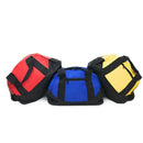 Casaba 12 inch Small Two Tone Duffle Travel Sport Gym Bags Carry-On Luggage-Serve The Flag 17 image