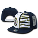 Rapid Dominance US Military Army Air Force Navy Marines Coast Guard Stack Up Flat Bill Hats Caps-Serve The Flag 12 image