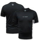 US Military Army Air Force Navy Training Workout Muscle Anti-Microbial T-Shirts-Serve The Flag 22 image