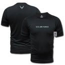 US Military Army Air Force Navy Training Workout Muscle Anti-Microbial T-Shirts-Serve The Flag 13 image