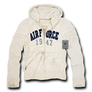 US Military Navy Air Force Army Marines Waffle Lined Fleece Hoodie Sweatshirt-Serve The Flag 4 image