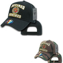US Military Retired Marines Corps USmc Veteran Vet Camo Baseball Hats Caps-Serve The Flag 3 image
