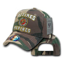 US Military Retired Marines Corps USmc Veteran Vet Camo Baseball Hats Caps-Serve The Flag 2 image