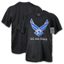 US Patriotic Military Army Air Force Marines Navy Law Enforcement T-Shirts Tees-Serve The Flag 5 image