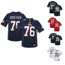 Rapid Dominance Sports Practice Graphic USA Football Jersey-Serve The Flag 2 image
