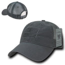 USA Flag Tonal Patriotic Relaxed Fit Trucker Cotton Baseball Caps Hats-Serve The Flag 3 image