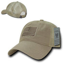 USA Flag Tonal Patriotic Relaxed Fit Trucker Cotton Baseball Caps Hats-Serve The Flag 4 image