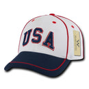 W Republic Country Logo Tournament Jersey 6 Panel Constructed Baseball Caps Hats-Serve The Flag 49 image