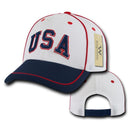 W Republic Country Logo Tournament Jersey 6 Panel Constructed Baseball Caps Hats-Serve The Flag 19 image
