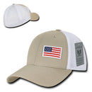 1 Dozen Aero Foam Flex USA Flag Military Mesh Baseball Cotton Caps Wholesale Lots!-Serve The Flag 4 image