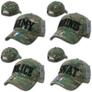 1 Dozen Rapid Dominance USA Military Law Enforcement Camouflage Cotton Caps Hats Wholesale-Serve The Flag 2 image