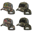 1 Dozen Army Marines Camouflage Military Baseball Caps Hats Wholesale Lots-Serve The Flag 2 image