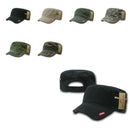 1 Dozen Bdu Patrol Fatigue Cadet Military Zipper Camo Caps Hats Wholesale Lots!-Serve The Flag 2 image