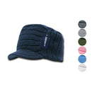1 Dozen Beanies Knitted Flat Top Warm Ribbed Ski Gi Cap Wholesale Lots-Serve The Flag 1 image