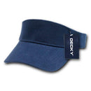 1 Dozen Blank Decky Golf Sports Sun Summer Visors Cotton Wholesale Lots!-Serve The Flag 12 image