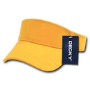 1 Dozen Blank Decky Golf Sports Sun Summer Visors Cotton Wholesale Lots!-Serve The Flag 6 image