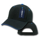 1 Dozen Blank Decky Sandwich Visor Pro Baseball Hats Caps Wholesale Lot-Serve The Flag 5 image