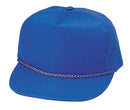 1 Dozen Blank Two Tone 5 Panel Baseball Cotton Twill Braid Hats Caps Wholesale Bulk-Serve The Flag 13 image
