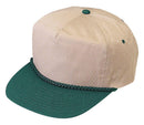 1 Dozen Blank Two Tone 5 Panel Baseball Cotton Twill Braid Hats Caps Wholesale Bulk-Serve The Flag 8 image