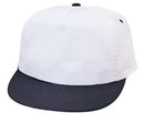 1 Dozen Blank Two Tone 5 Panel Baseball Cotton Twill Hats Caps Wholesale Lot Bulk-Serve The Flag 6 image