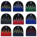 1 Dozen Boys Girls Kids Youth Decky Fire Flame Beanies Caps Hats Wholesale Lot-Serve The Flag 2 image