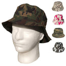 1 Dozen Camouflage Camo Bucket Hats Caps Hunting Fishing Wholesale Lot Bulk-Serve The Flag 13 image