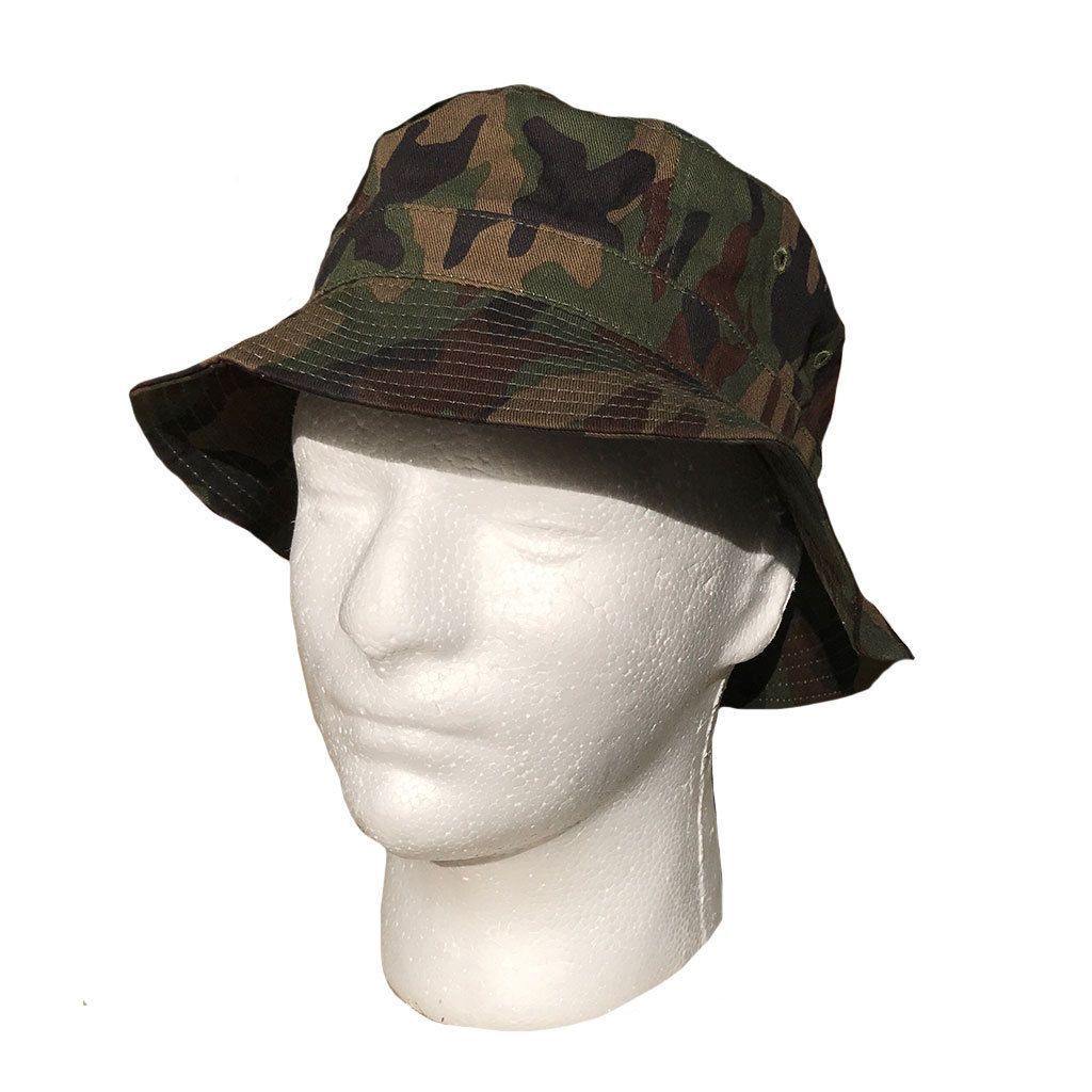 1 Dozen Camouflage Camo Bucket Hats Caps Hunting Fishing Wholesale Lot Bulk