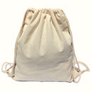 1 Dozen Cotton Natural Drawstring Sack Backpack Bag Tote Sports Wholesale Bulk-Serve The Flag 3 image