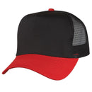 1 Dozen Cotton Twill Baseball Mesh Trucker 5 Panel Hats Cap Wholesale Lot Bulk-Serve The Flag 15 image