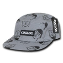1 Dozen Cuglog Buddha 5 Panel Racer Snug Fit Baseball Caps Hats Wholesale Bulk-Serve The Flag 5 image