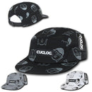 1 Dozen Cuglog Buddha 5 Panel Racer Snug Fit Baseball Caps Hats Wholesale Bulk-Serve The Flag 2 image