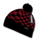 1 Dozen Cuglog Changbai Beanies Checker Flag Style Cuffed Caps Hats Wholesale-Serve The Flag 8 image