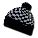 1 Dozen Cuglog Changbai Beanies Checker Flag Style Cuffed Caps Hats Wholesale-Serve The Flag 3 image