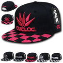1 Dozen Cuglog Checker 6 Panel Retro Flat Bill Snapback Caps Hats Wholesale Bulk-Serve The Flag 2 image