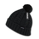 1 Dozen Cuglog Vesuvious Cuffed Beanies Long Pom Pom Wholesale Lots-Serve The Flag 7 image