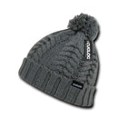 1 Dozen Cuglog Vesuvious Cuffed Beanies Long Pom Pom Wholesale Lots-Serve The Flag 4 image