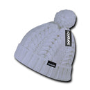 1 Dozen Cuglog Vesuvious Cuffed Beanies Long Pom Pom Wholesale Lots-Serve The Flag 5 image