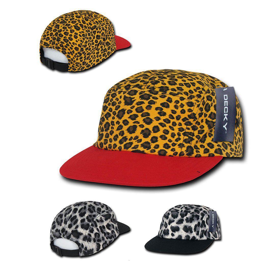 1 Dozen Decky 5 Panel Classic Racing Jockey Caps Hats Animal Print Who